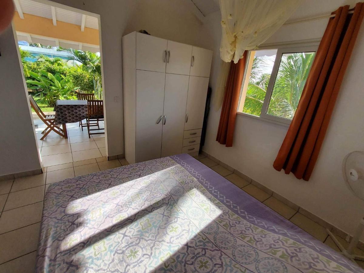 Bel Appartement T2 Avec Vue Sur Palmier Et Mer 세인트 로즈 외부 사진