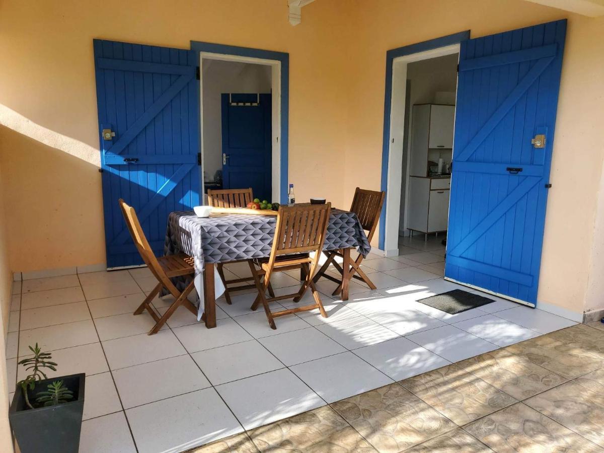 Bel Appartement T2 Avec Vue Sur Palmier Et Mer 세인트 로즈 외부 사진